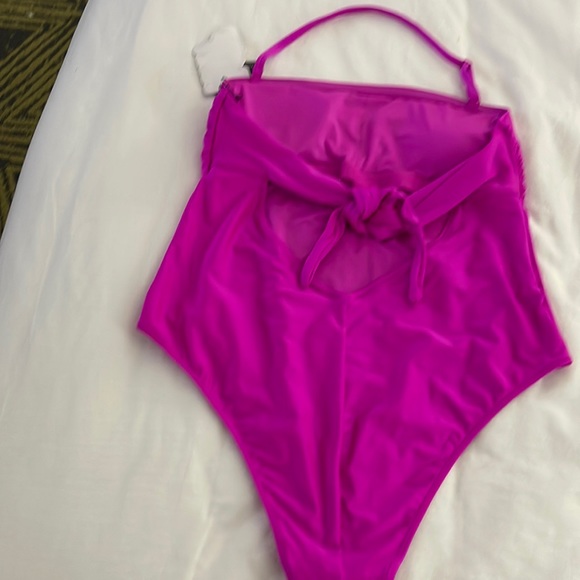 Love&Sports… bright pink, one piece, swimsuit, size XL (16-18) - Picture 3 of 6